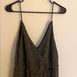 Sparkly black/Silver long Jumpsuit
